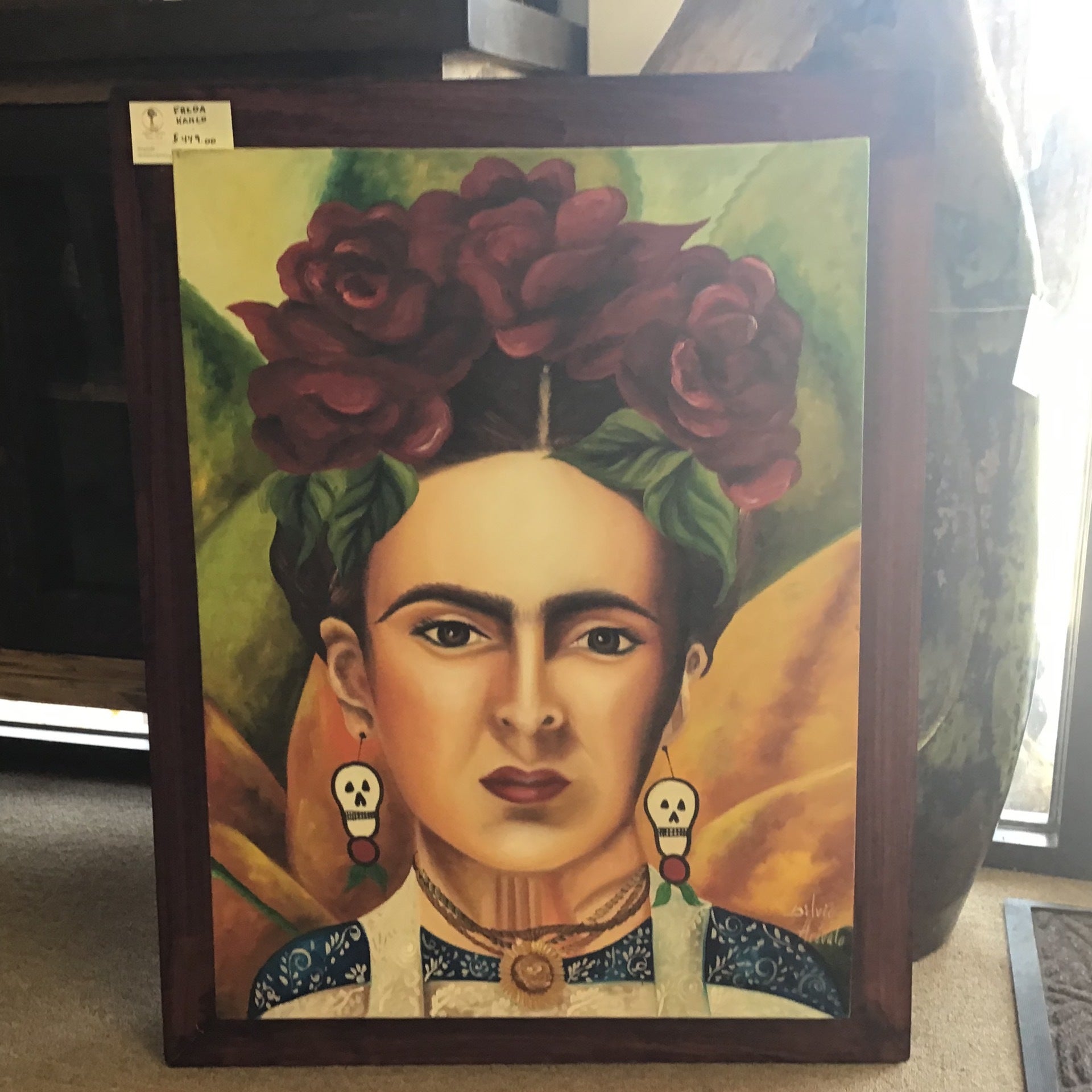 Frida kahlo painting agave ranch