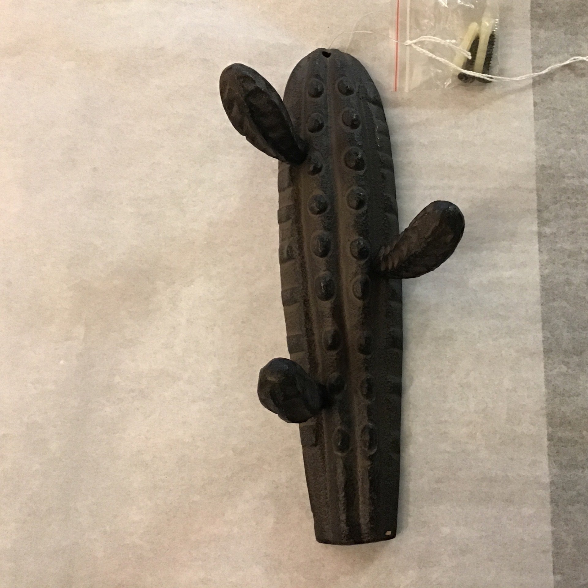 Cast Iron Cactus Hook Agave Ranch